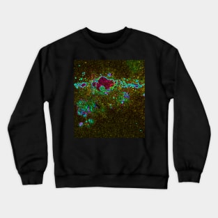 Black Panther Art - Glowing Edges 333 Crewneck Sweatshirt